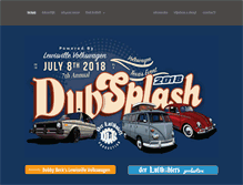 Tablet Screenshot of dlkdubsplash.com